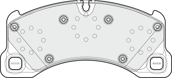 Brake Pad Set, disc brake (PD3682)