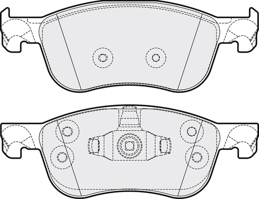 Brake Pad Set, disc brake (PD3893)