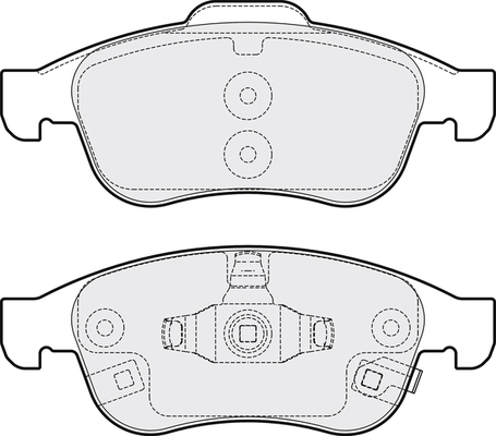 Brake Pad Set, disc brake (PD3652)