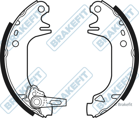 Brake Shoe Set (BSH1002)