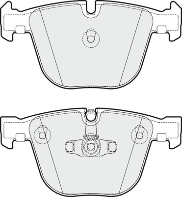 Brake Pad Set, disc brake (PD3817)