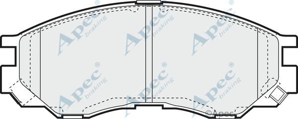 Brake Pad Set, disc brake (PAD1059)