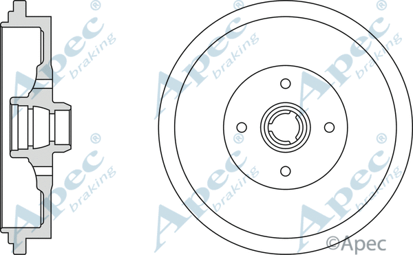 Brake Drum (DRM9702)