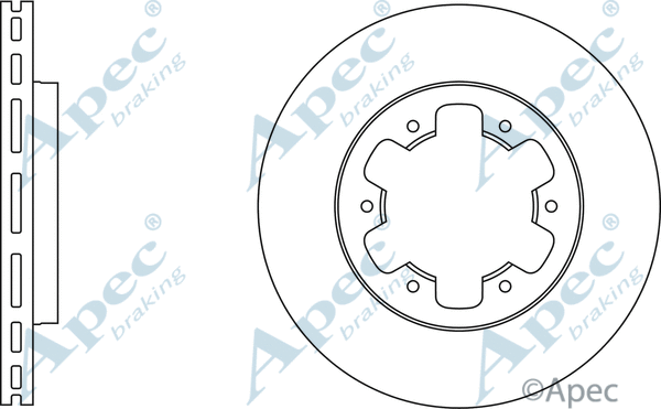 Brake Disc (DSK732)