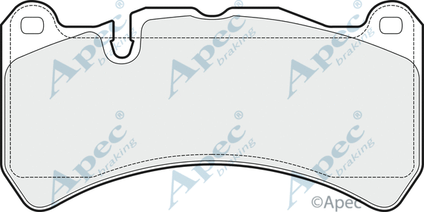 Brake Pad Set, disc brake (PAD1488)
