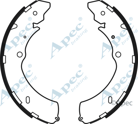 Brake Shoe Set (SHU784)