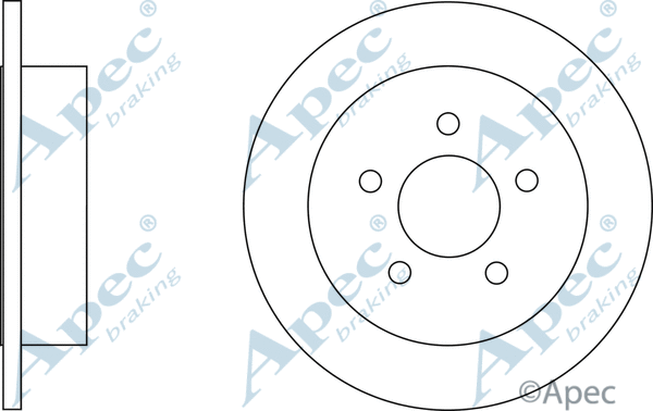 Brake Disc (DSK2637)