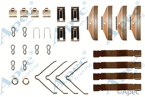 Accessory Kit, disc brake pad (KIT263)