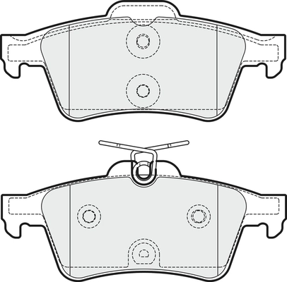 Brake Pad Set, disc brake (PD3277)