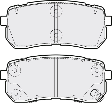 Brake Pad Set, disc brake (PD3669)