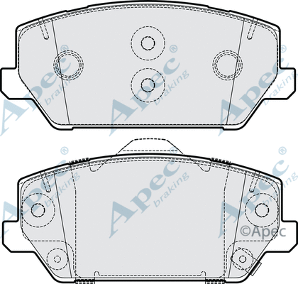Brake Pad Set, disc brake (PAD2270)