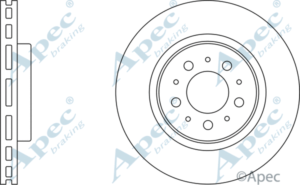 Brake Disc (DSK2050)