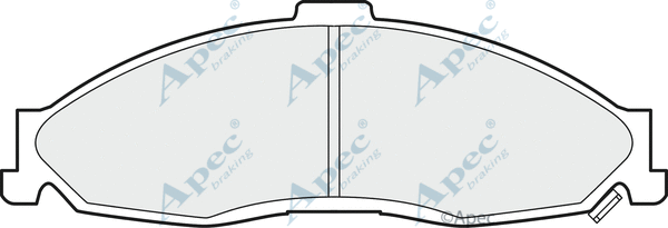 Brake Pad Set, disc brake (PAD1181)