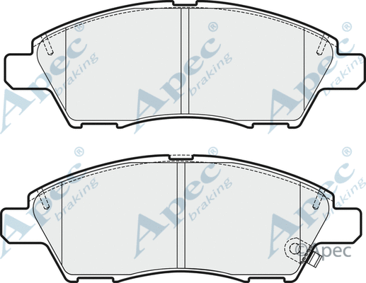 Brake Pad Set, disc brake (PAD1759)