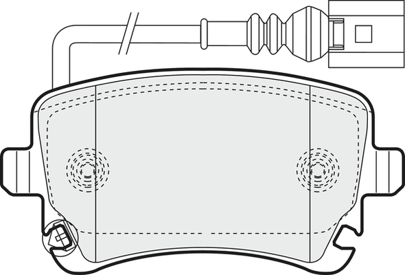 Brake Pad Set, disc brake (PD3120)
