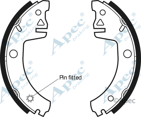 Brake Shoe Set (SHU478)