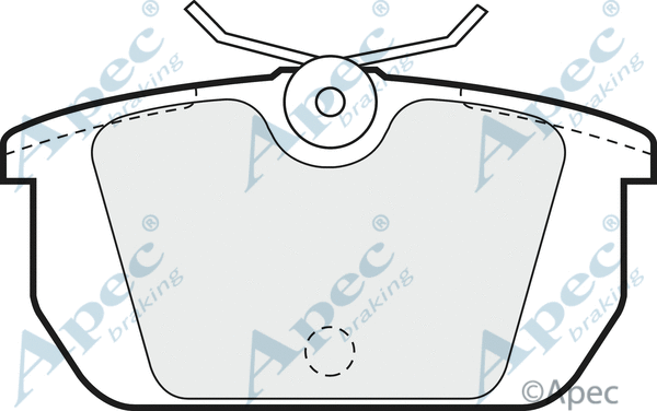 Brake Pad Set, disc brake (PAD524)