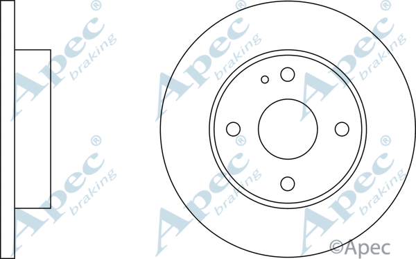 Brake Disc (DSK173)