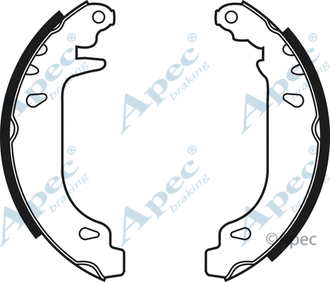 Brake Shoe Set (SHU505)