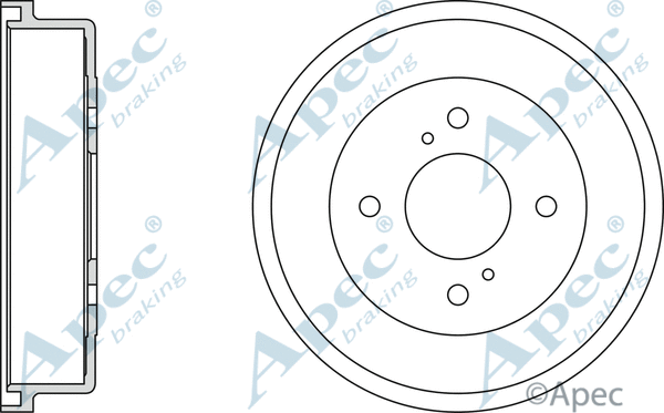 Brake Drum (DRM9528)