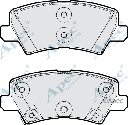 Brake Pad Set, disc brake (PAD2213)