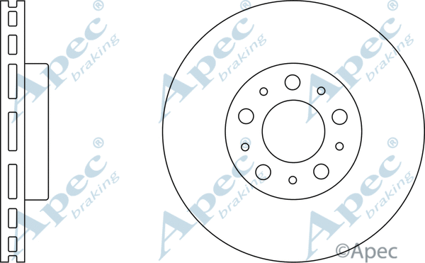 Brake Disc (DSK2051)