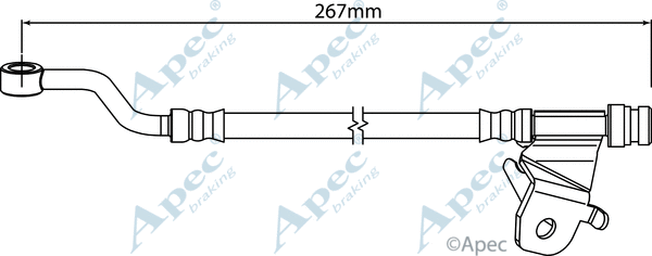 Brake Hose (HOS4203)