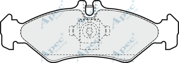 Brake Pad Set, disc brake (PAD918)