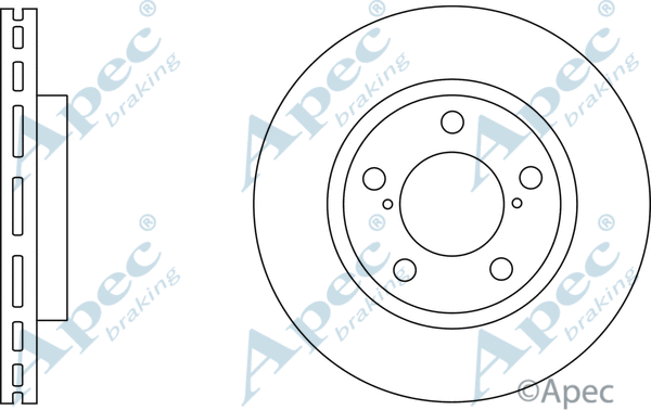 Brake Disc (DSK2749)
