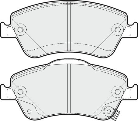 Brake Pad Set, disc brake (PD3239)