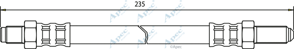 Brake Hose (HOS3636)