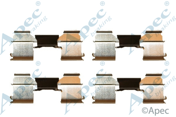 Accessory Kit, disc brake pad (KIT1283)