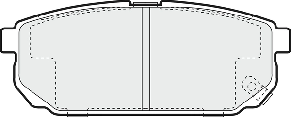 Brake Pad Set, disc brake (PD3597)
