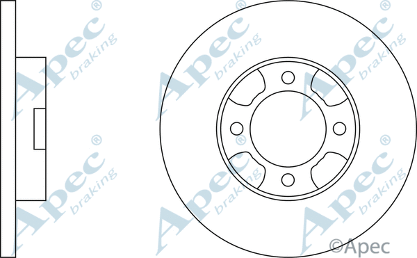 Brake Disc (DSK203)