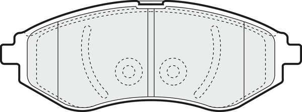 Brake Pad Set, disc brake (PD3309)