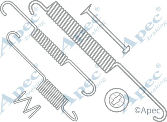 Accessory Kit, brake shoes (KIT762)