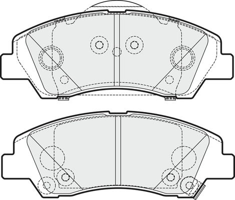 Brake Pad Set, disc brake (PD3376)