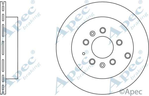 Brake Disc (DSK2645)