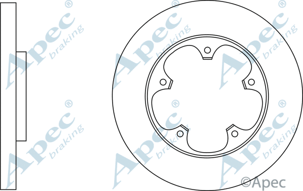 Brake Disc (DSK3173)