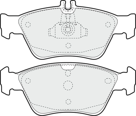 Brake Pad Set, disc brake (PD3479)