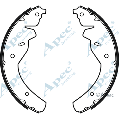 Brake Shoe Set (SHU578)