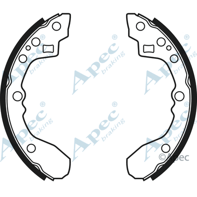 Brake Shoe Set (SHU563)