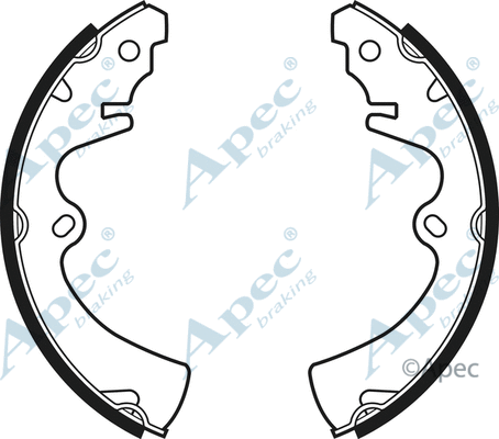 Brake Shoe Set (SHU429)