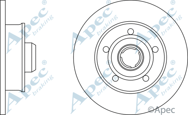 Brake Disc (DSK228)