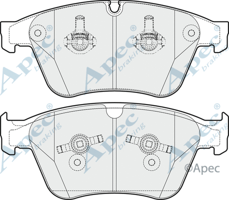 Brake Pad Set, disc brake (PAD1681)