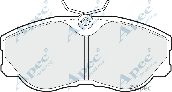 Brake Pad Set, disc brake (PAD665)