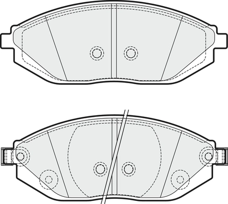 Brake Pad Set, disc brake (PD3721)