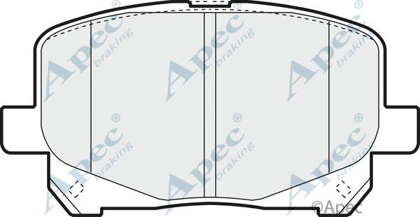 Brake Pad Set, disc brake (PAD1212)