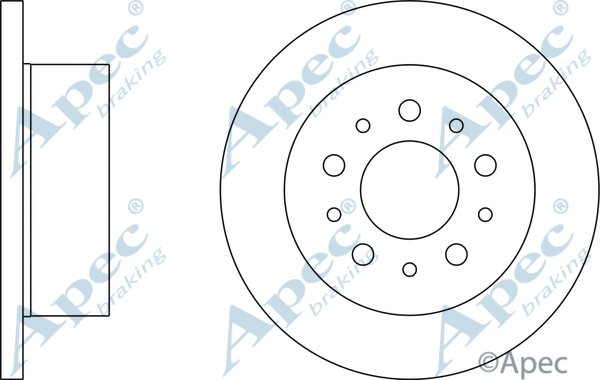 Brake Disc (DSK2483)