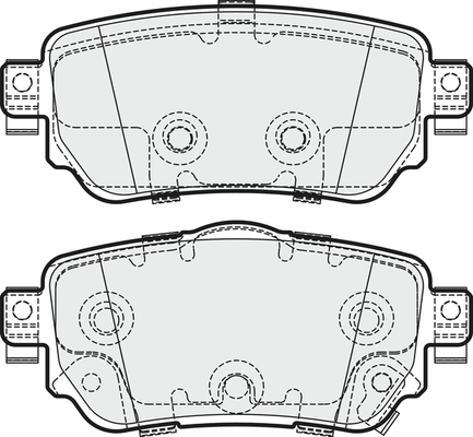 Brake Pad Set, disc brake (PD3753)